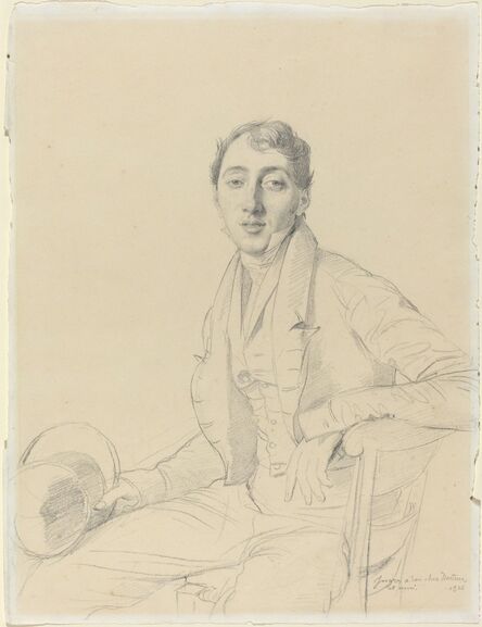 Jean-Auguste-Dominique Ingres, ‘Dr. Louis Martinet’, 1826