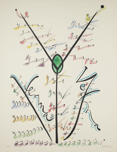 Rafael Alberti, ‘Letter Y’, 1972