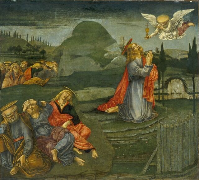 Benvenuto di Giovanni | The Agony in the Garden (probably 1491) | Artsy