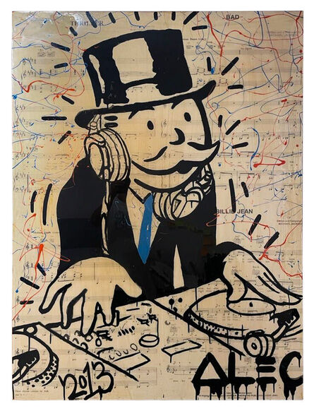 Alec Monopoly, ‘DJ Monopoly’, 2013