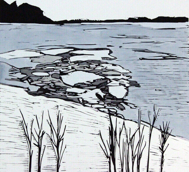 Mark Rowden | Eagle River (2023) | Artsy