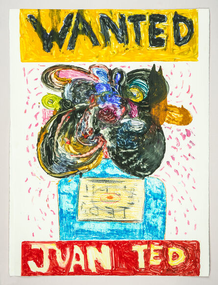 John Yau, ‘Wanted: Juan Ted I’, 2023