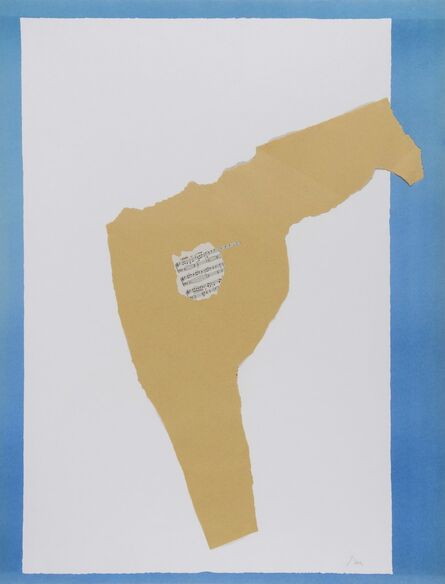 Robert Motherwell, ‘Dedication–Lincoln Center (B.App.23)’, 1969