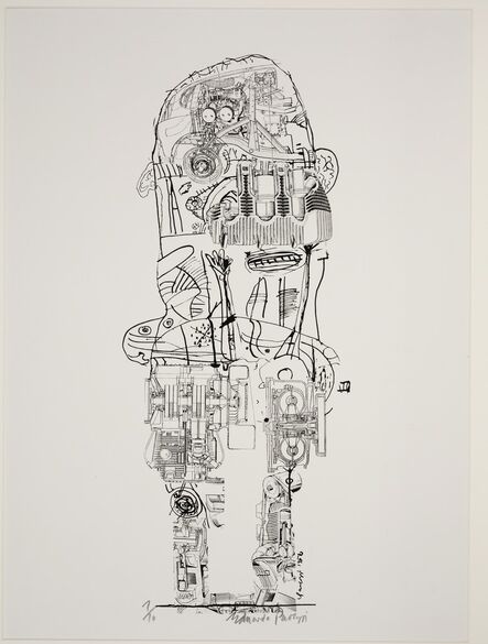 Eduardo Paolozzi, ‘Standing Figure’, 1956