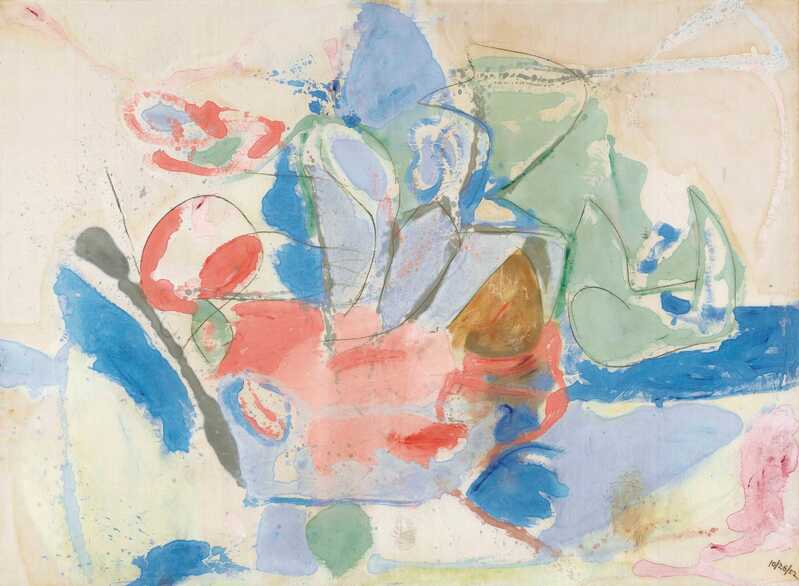 Helen Frankenthaler | Mountains and Sea (1952) | Artsy