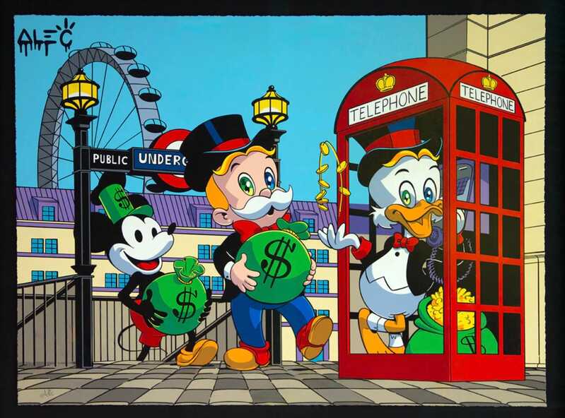 Alec Monopoly London Money Bags (2025) Artsy - Main Image