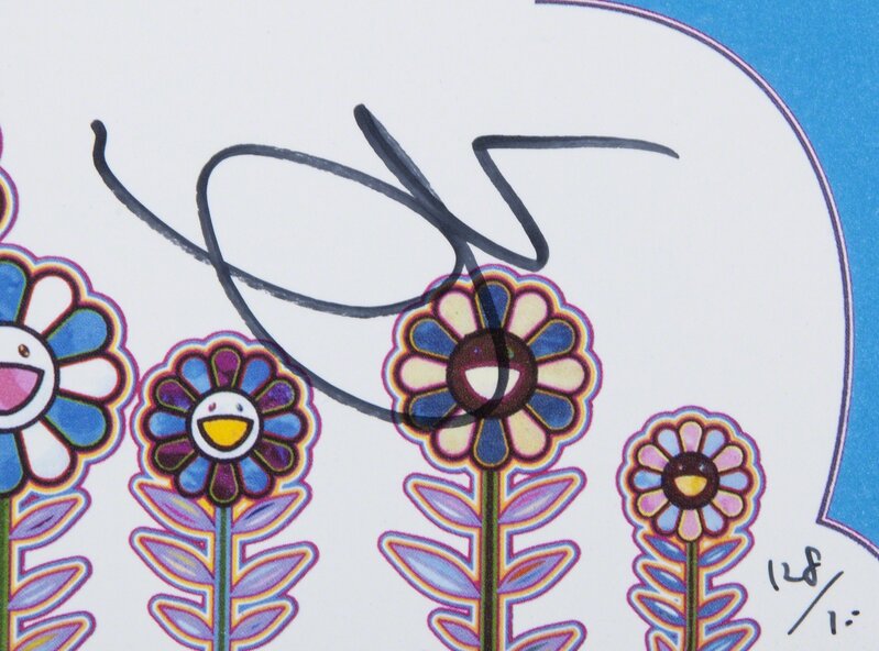 Takashi Murakami Inspired Flower Shorts