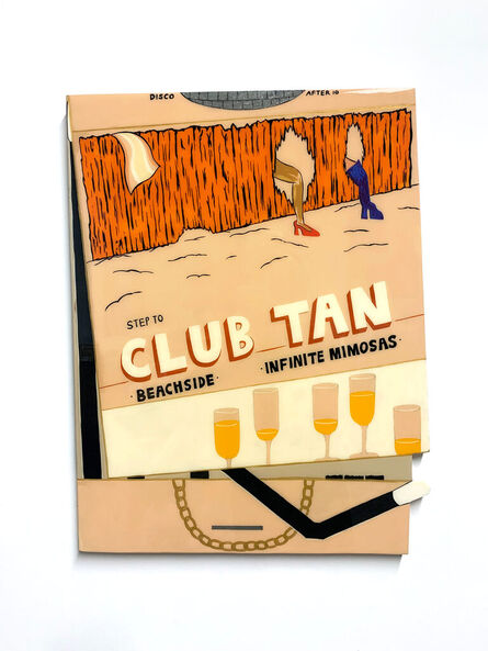 Kelly Breez, ‘The Club Tan Matchbook’, 2021