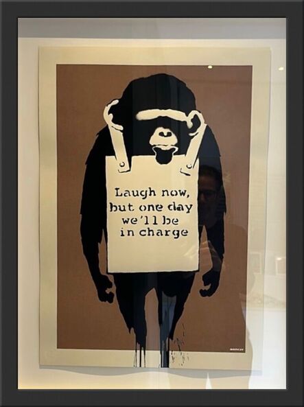 Banksy, ‘Laugh Now’, 2004