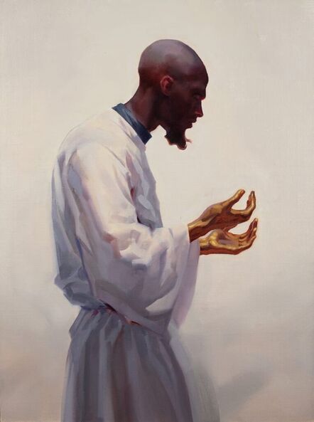 Mathieu Nozières, ‘Golden Hands’, 2023