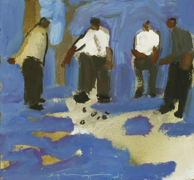 David Ralph Simpson | 'PÉTANQUE' | Artsy