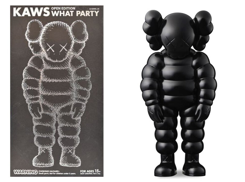 KAWS, What Party Figure - Black (2020), Available for Sale