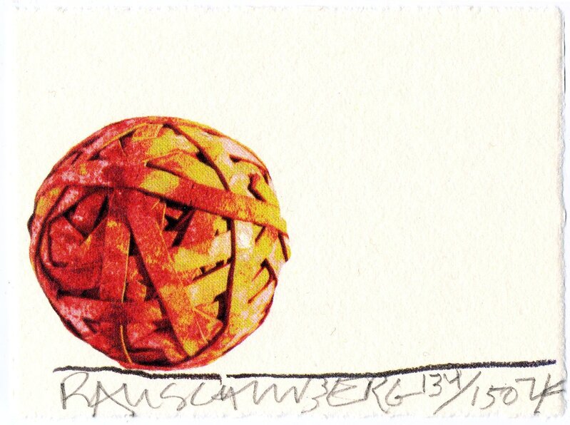 Robert Rauschenberg | Raffle (2001) | Available for Sale | Artsy