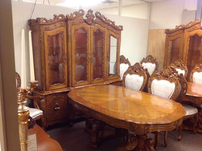 French Provincial/Italian Baroque Carved Wood French Provincial