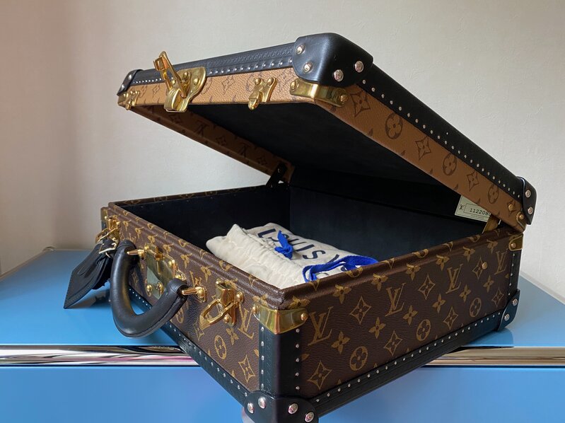 Louis Vuitton Monogram Reverse Coated Canvas Hard-Sided Briefcase