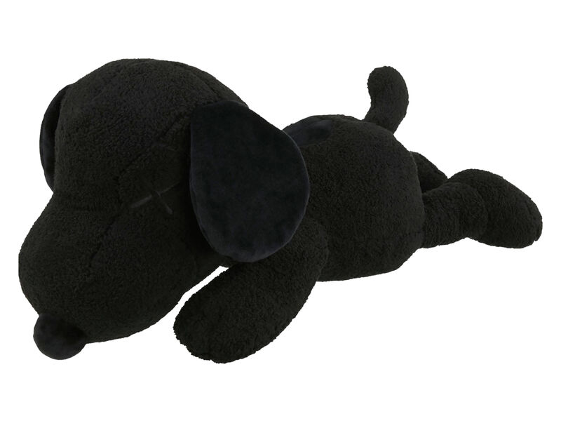 KAWS | 'Snoopy' (black) Large Plush Figure (w/Uniqlo) (2017) | Available  for Sale | Artsy