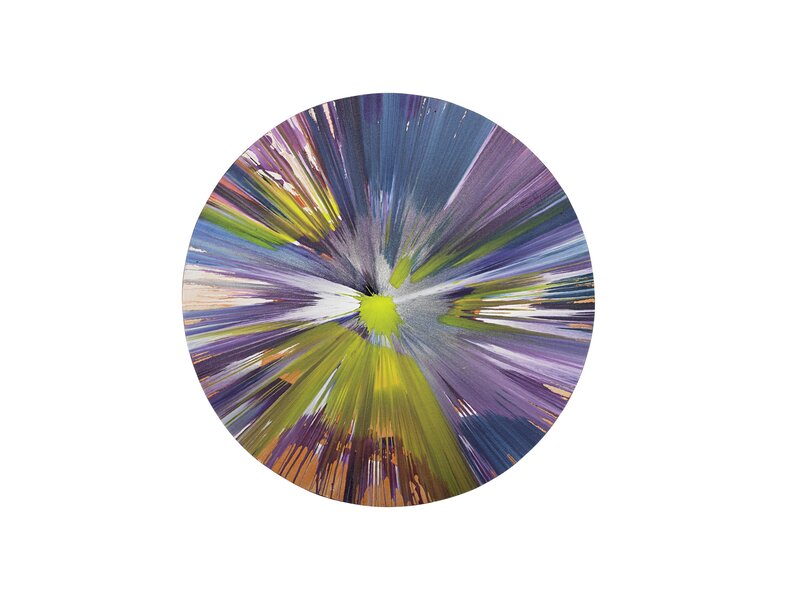 Damien Hirst, Damien Hirst Spin Painting (Damien Hirst Circle spin painting)  (2009), Available for Sale