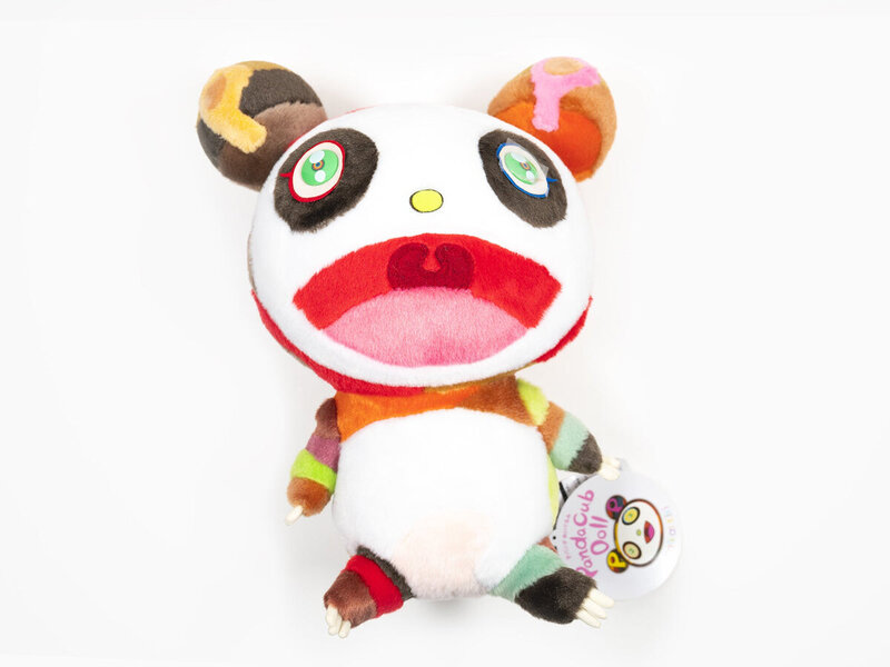 TAKASHI MURAKAMI Panda Backpack Bag Plush Doll KAIKAI KIKI