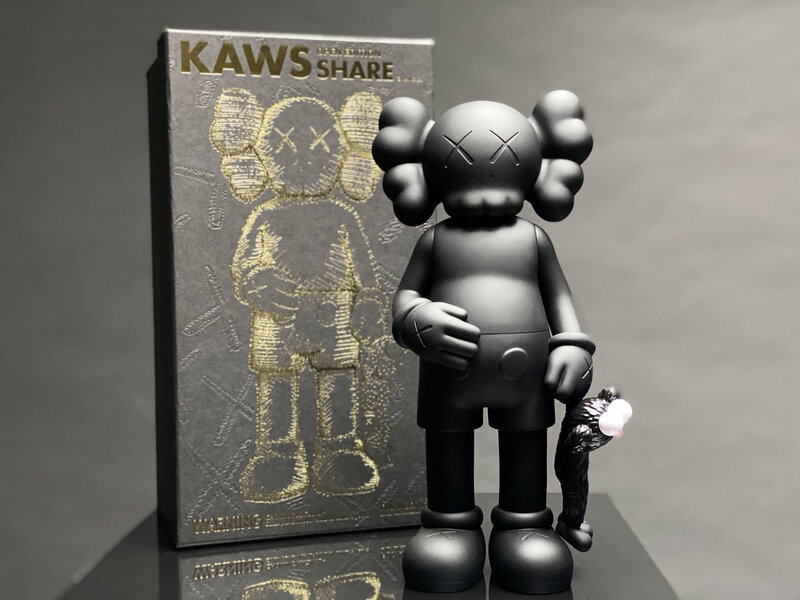 KAWS, 'KAWS SHARE, 20' Open Edition Vinyl Art Toy, Black (2020)
