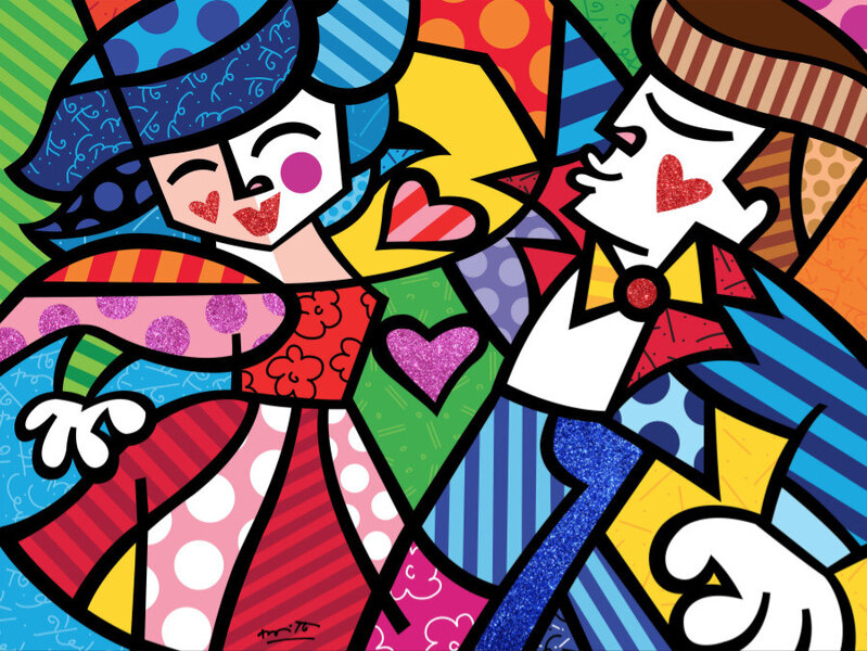 Romero Britto | LET’S DANCE - Limited Edition Print (SUBJECT TO  AVAILABILITY) (2022) | Available for Sale | Artsy