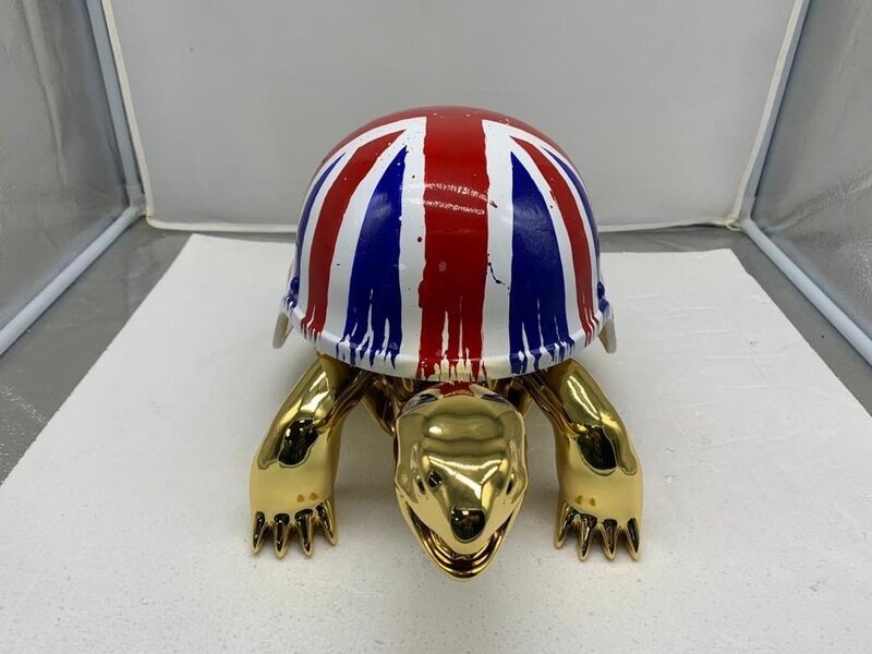 Supreme Lv Turtle, Sculpture by Diederik Van Apple