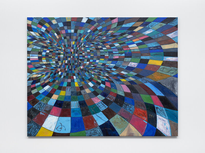 Nick Irzyk, Cathedral, 2022, oil on canvas.