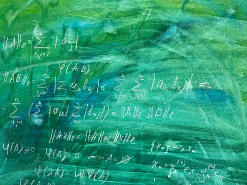 Anisataia Math Science Anastasia Vasilyeva | Green Old Schoolboard with math Science Art ...