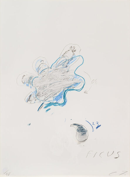 Cy Twombly, ‘Natural History Part II: Some Trees of Italy (Ficus Carica)’, 1976