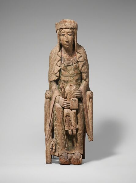 Unknown French, ‘Enthroned Virgin and Child’, ca. 1130–1140