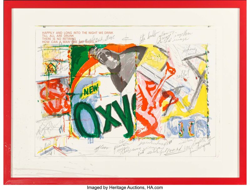 James Rosenquist | Oxy, from 1 Cent Life Portfolio (1964) | Artsy