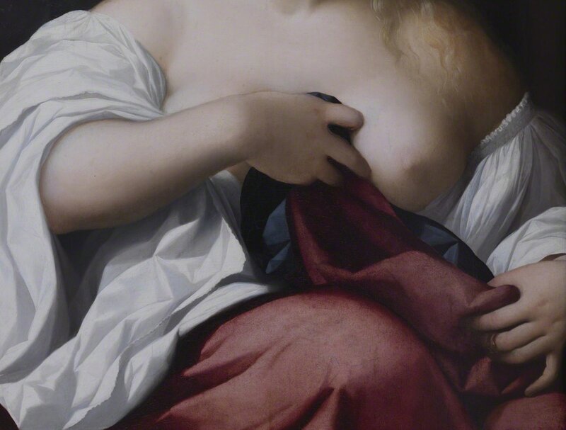 Woman Bare Breast
