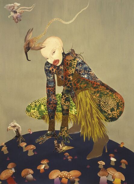 Wangechi Mutu, ‘Riding Death in My Sleep’, 2002