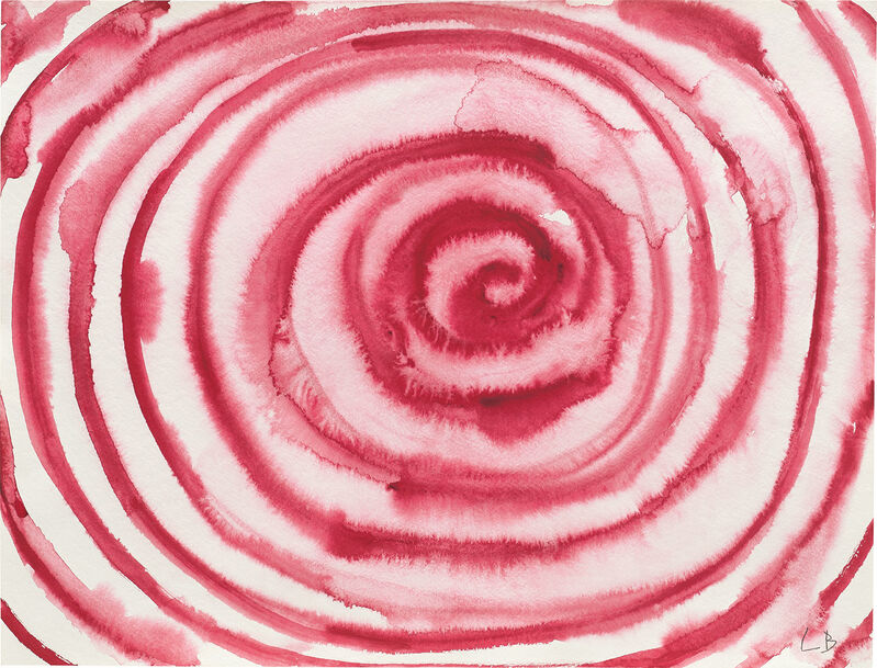 LOUISE BOURGEOIS Spirals Red Recycled Bag LOUISE BOURGEOIS Spirals Red Recycled Bag