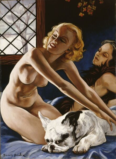 Francis Picabia, ‘Femmes au bull-dog (Women with Bulldog)’, 1941