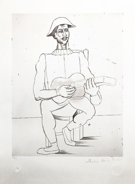 Pablo Picasso, ‘ARLEQUIN MOUSTACHU A LA GUITARE’, 1979-1982