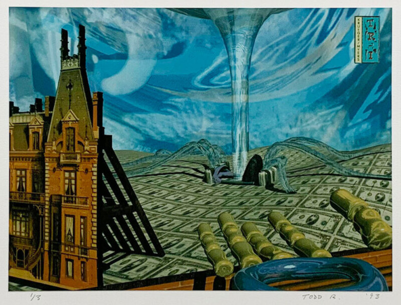 Todd Rundgren Image With Computer Todd RUNDGREN | Poverty #3 (1993) | For Sale | Artsy