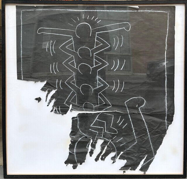 Keith Haring Subway drawing (19801987) Available for Sale Artsy