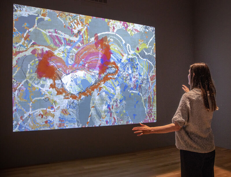 Camille Utterback | Precarious (2018) | Available for Sale | Artsy