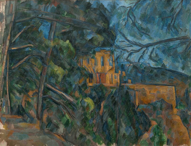 The Park of the Chateau Noir with Well, c.1904 - Paul Cezanne 