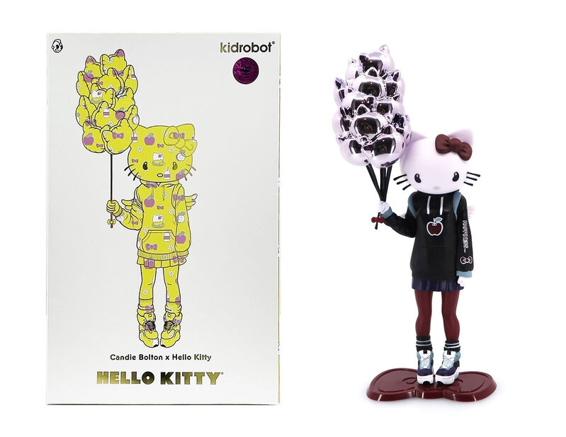 Kidrobot x Sanrio Hello Kitty 20 Art Figure by Candie Bolton - Nostal