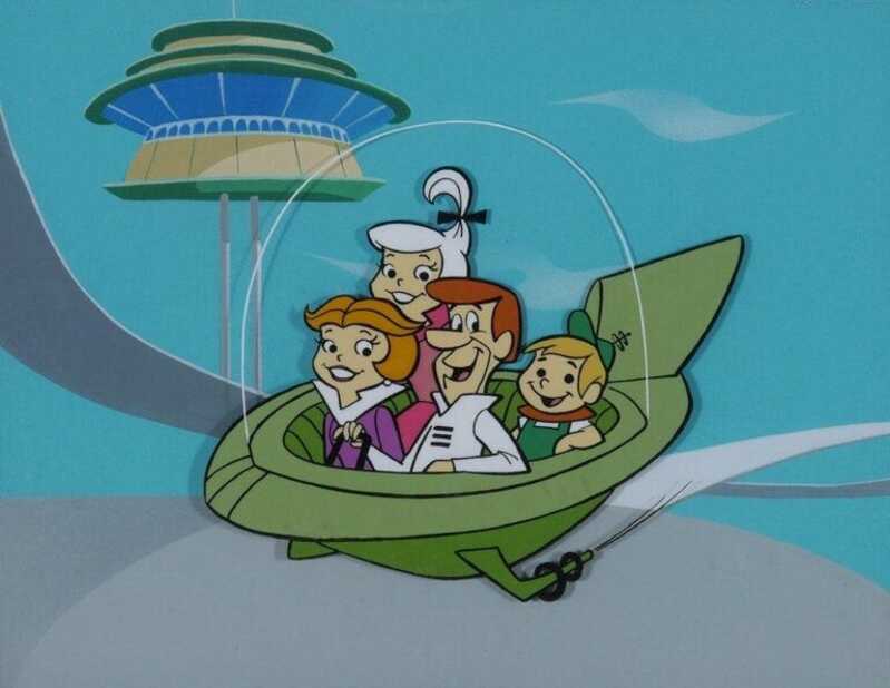 Hanna-Barbera Studios The Jetsons George/Jane/Judy/Elroy