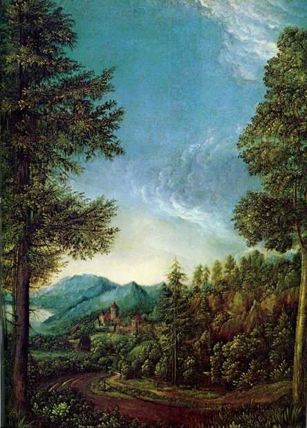 Albrecht Altdorfer, ‘Danube Landscape’, ca. 1525