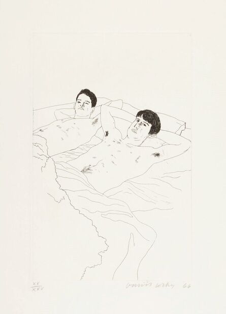David Hockney, ‘In Despair’, 1966-1967