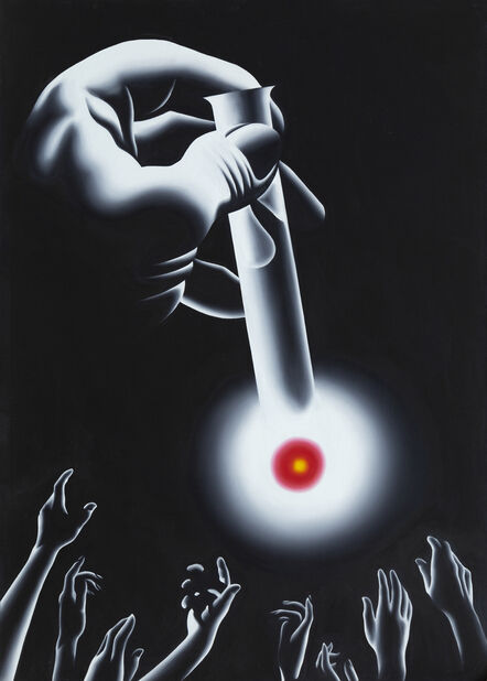 Mark Kostabi, ‘The Cure’, 1989