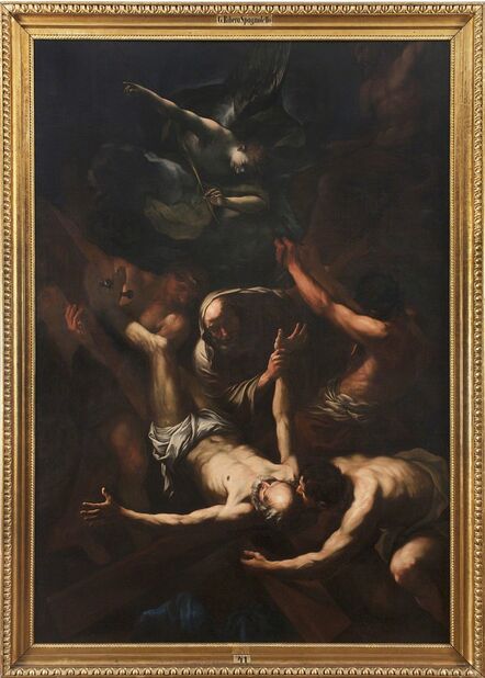 Giovanni Beinaschi, ‘The Martyrdom of Saint Peter’, ca. 1660