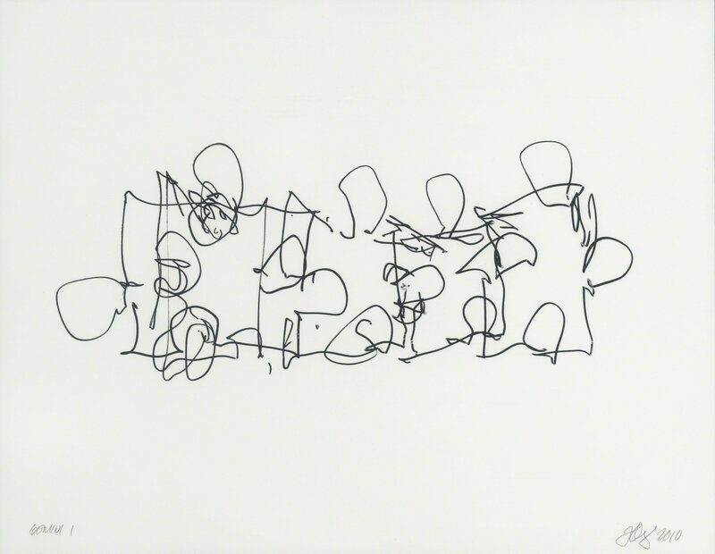 Frank Gehry | Puzzled #3 (Black State) (2012) | Available for Sale | Artsy