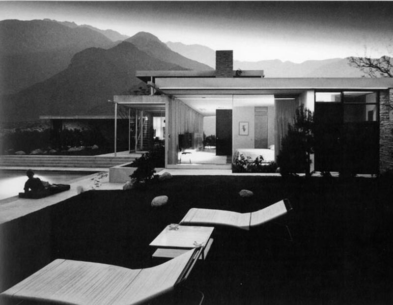 Trivial Ungkarl Tænk fremad Julius Shulman | Kaufmann House, Palm Spings (1947) | Artsy