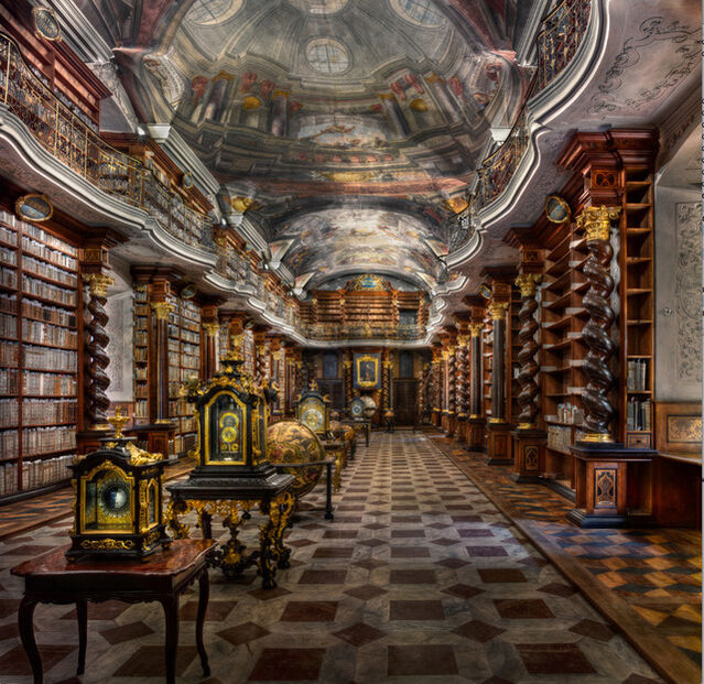 Christian Voigt | Baroque Library Hall (2015) | Available for Sale | Artsy