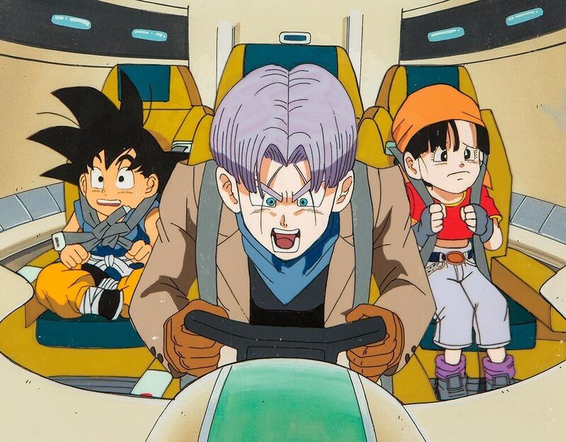 how old was trunks in gt