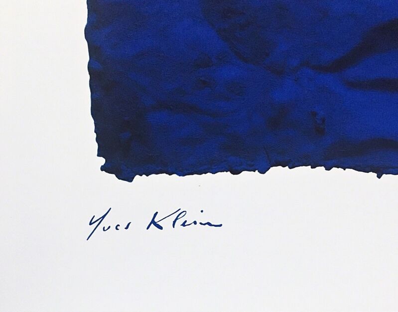 Tørke Misbrug rive ned Yves Klein | Untitled Blue Planetary Relief (RP6), 1961 (Certified by Yves  Klein Archives) (2015) | Available for Sale | Artsy